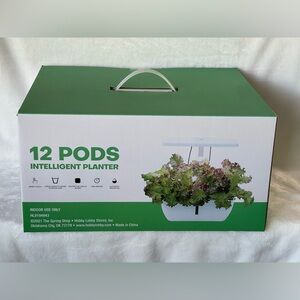 The Spring Shop 12 Pods Intelligent Planter, a hydroponic growing system New
